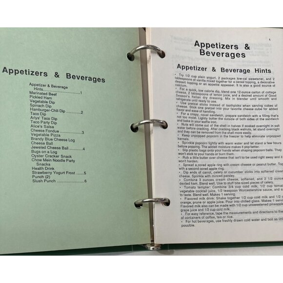 Immanuel Lutheran Church Cookbook 1987 Vtg Recipe Collection Ring Bound Canning - Picture 15 of 16